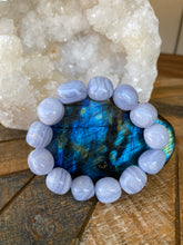 Load image into Gallery viewer, Bracelet- Blue Lace Agate